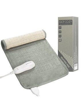 Heating Pad Electric Pain Relief Fast Heat Adjustable Temp Controller Soft